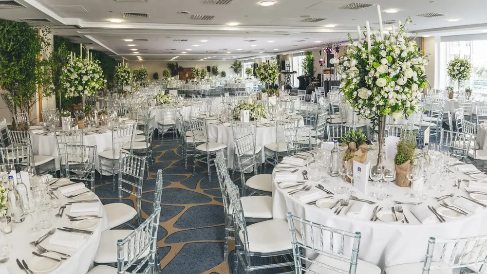 Chelsea Harbour Hotel dressed for an event
