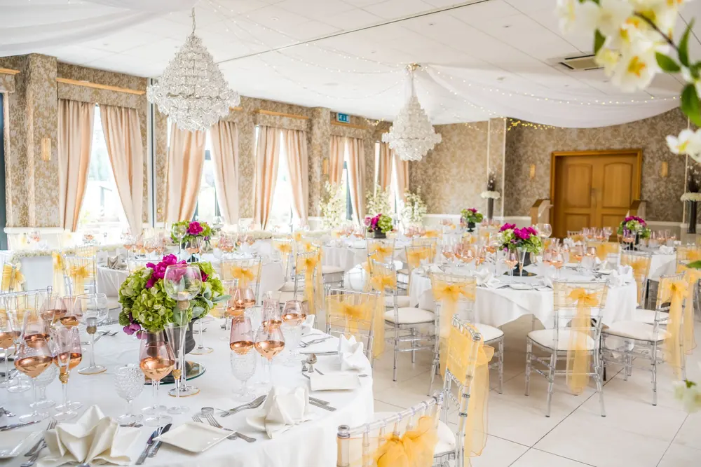 Guildford Manor Hotel dressed for an event