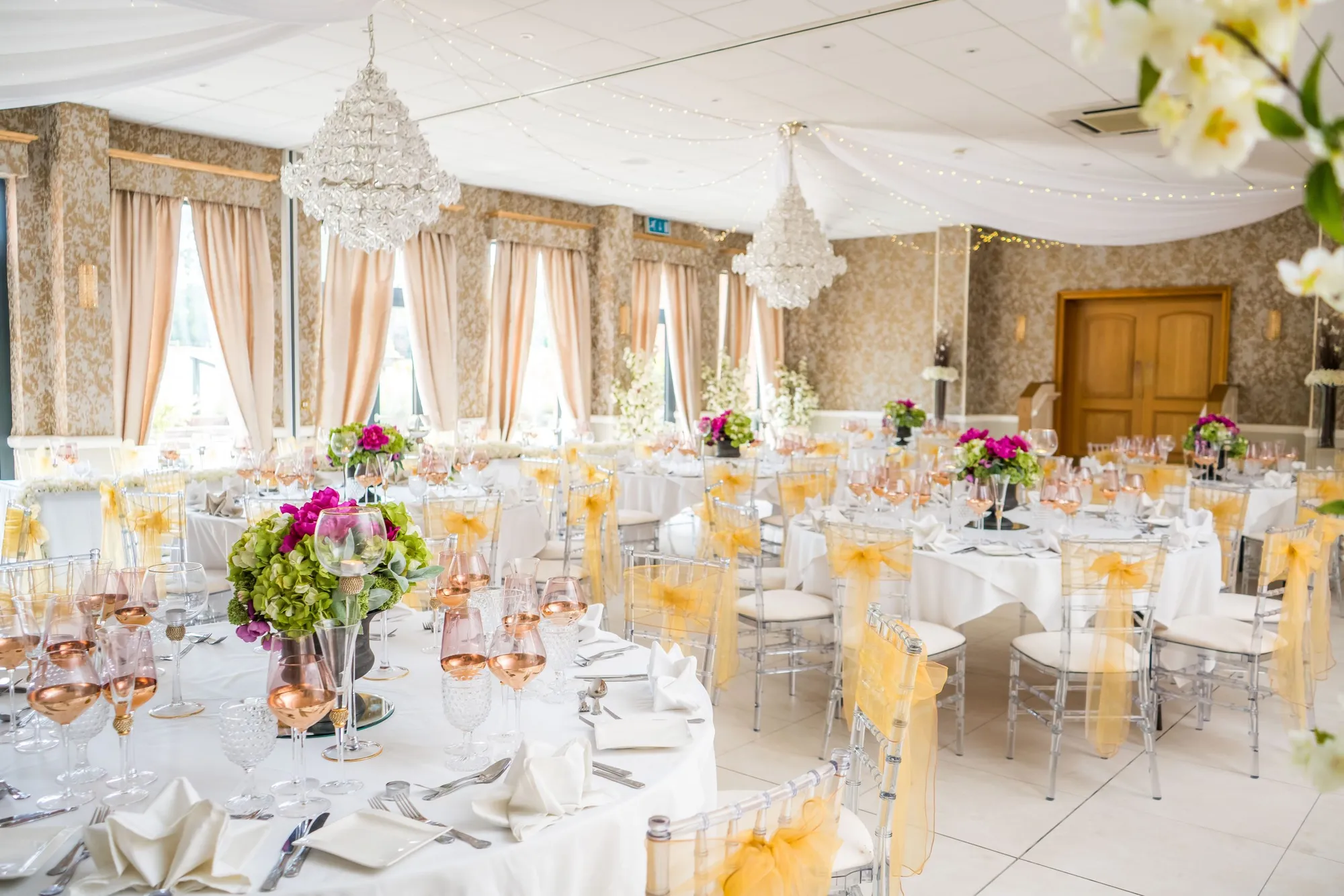 Guildford Manor Hotel set for an event