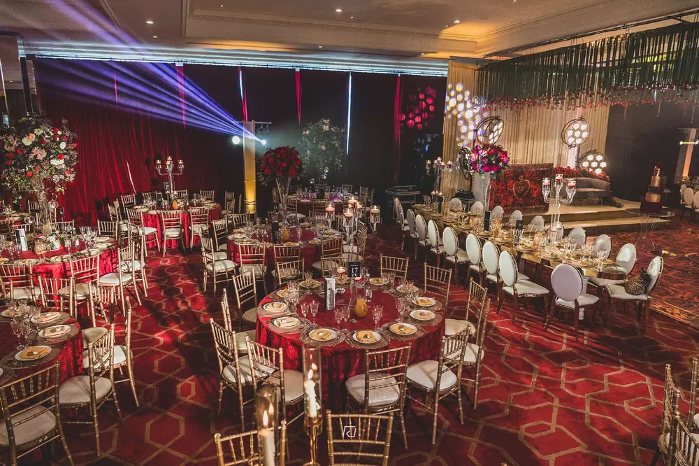 Radisson Blu Hotel, London Heathrow dressed for an event