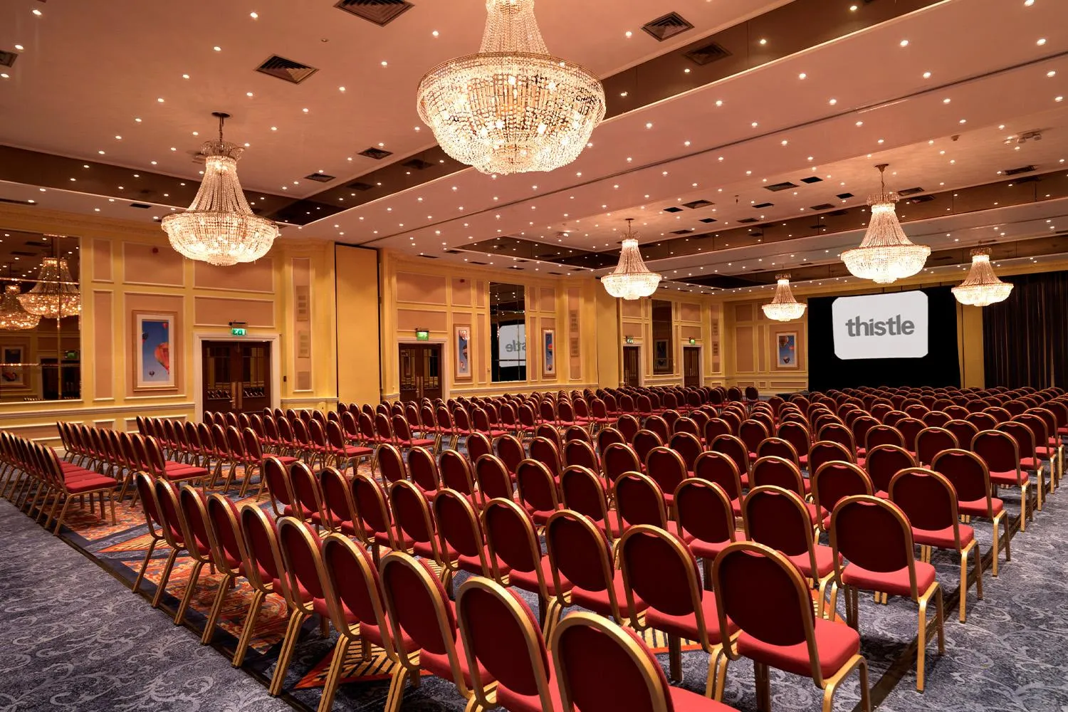 Thistle London Heathrow Terminal 5 set for an event